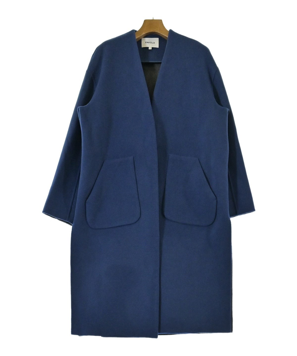 ENFOLD コート ENFOLD（エンフォルド）コート 青 サイズ:38(M位) レディース