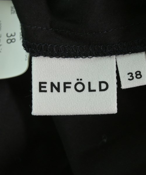 ENFOLD（エンフォルド）ブラウス 黒 サイズ:38(M位) レディース/2200630609019