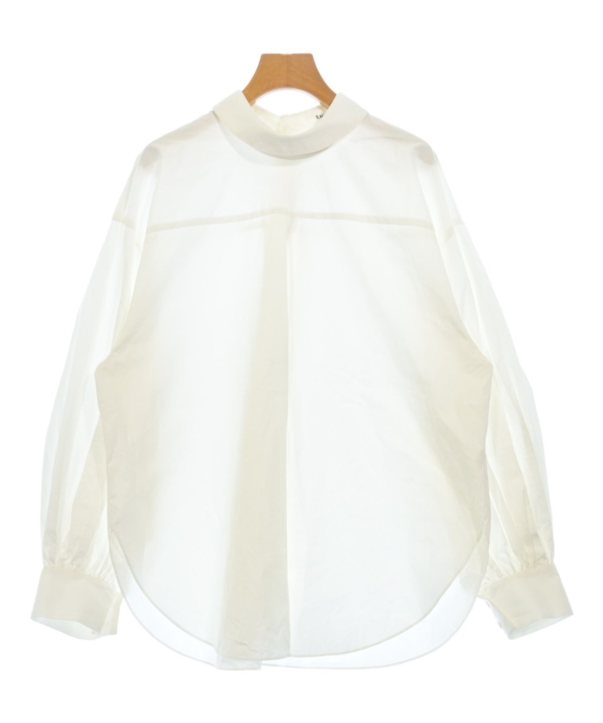 ENFOLD（エンフォルド）カジュアルシャツ 白 サイズ:38(M位