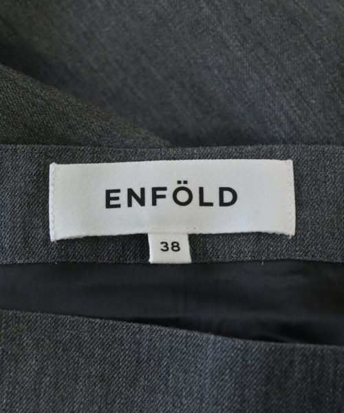 ENFOLD（エンフォルド）ロング・マキシ丈スカート グレー サイズ:38(M位) レディース/2200632016013