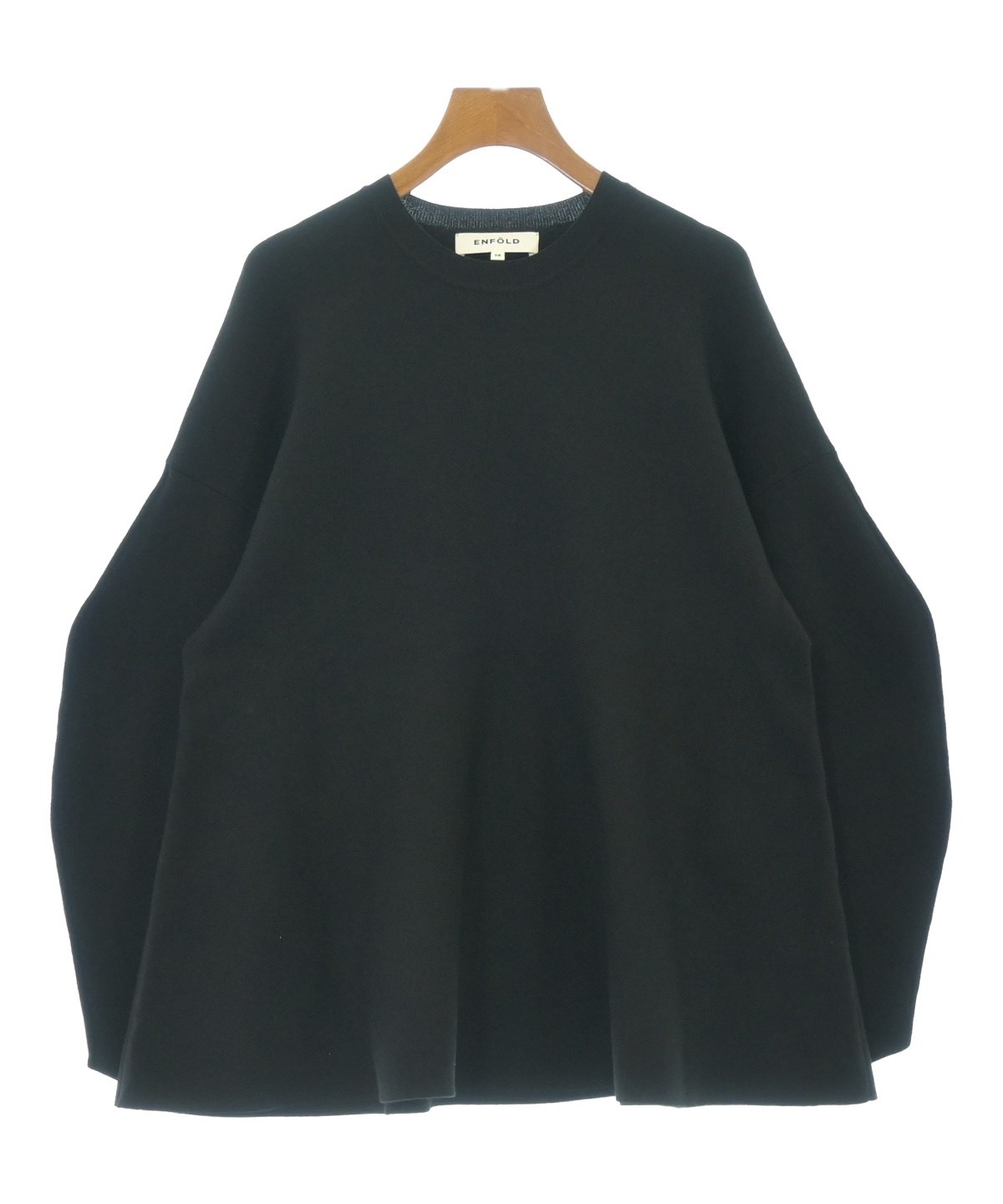ENFOLD（エンフォルド）ニット・セーター 黒 サイズ:38(M位