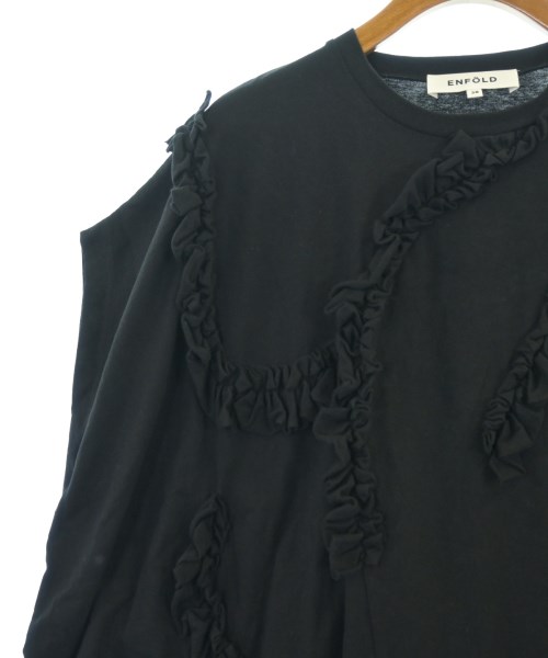 ENFOLD（エンフォルド）Tシャツ・カットソー 黒 サイズ:38(M位) レディース/2200632016037