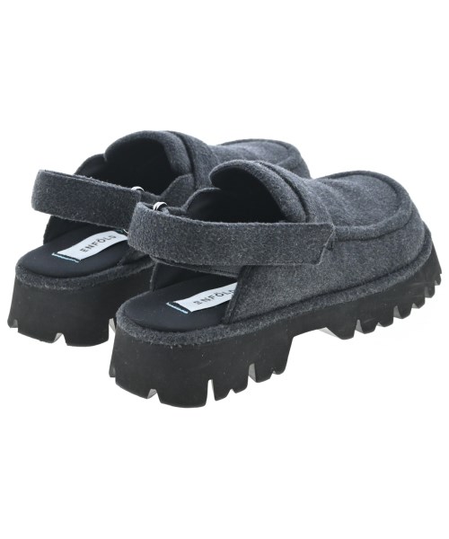 ENFOLD（エンフォルド）サンダル グレー サイズ:EU38(24.5cm位) レディース/2200632016044