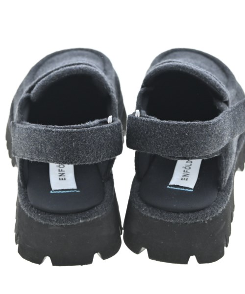 ENFOLD（エンフォルド）サンダル グレー サイズ:EU38(24.5cm位) レディース/2200632016044