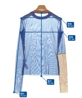 ENFOLD（エンフォルド）Tシャツ・カットソー 青 サイズ:38(M位) レディース/2200632062065