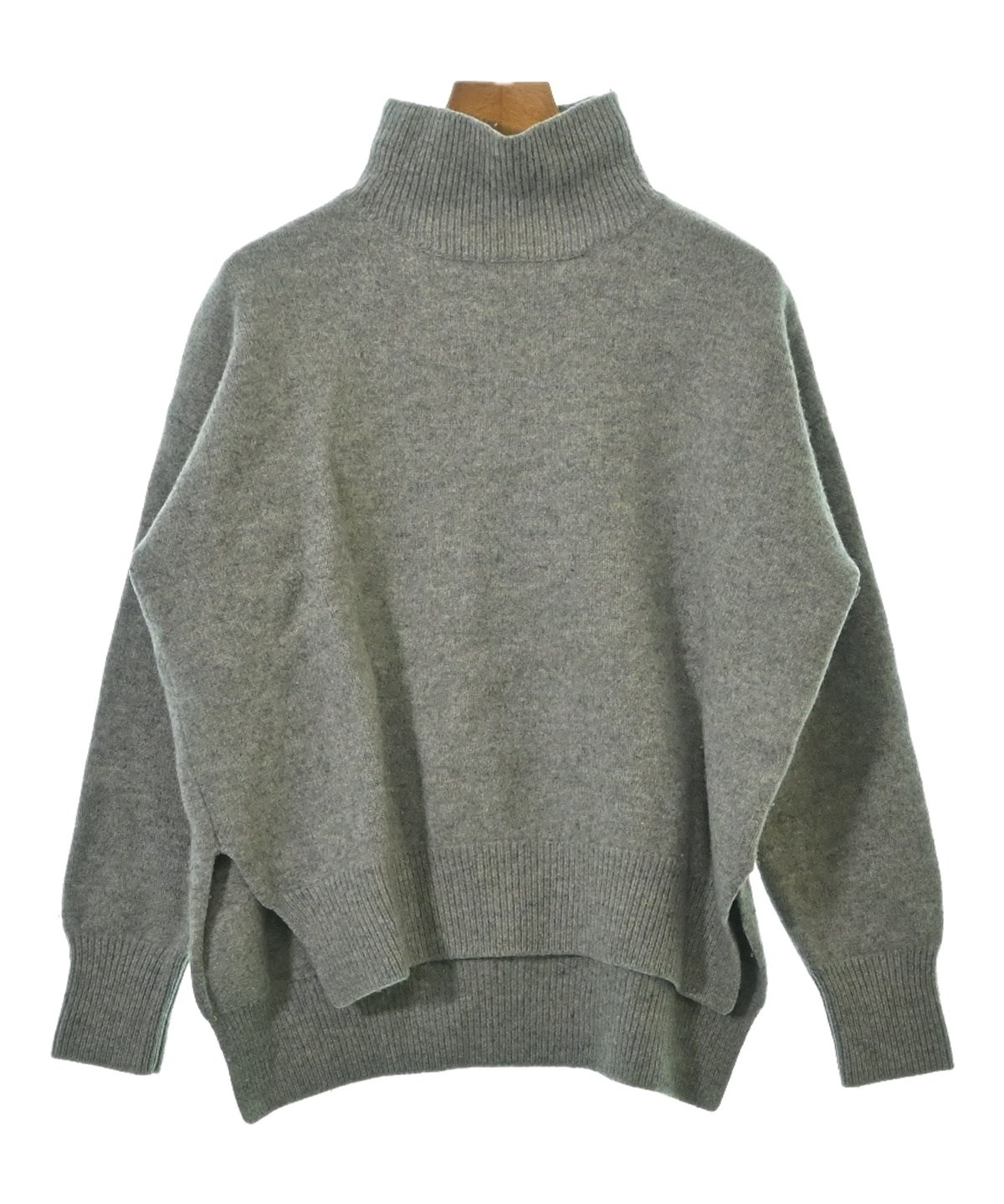 ENFOLD（エンフォルド）ニット・セーター グレー サイズ:38(M位