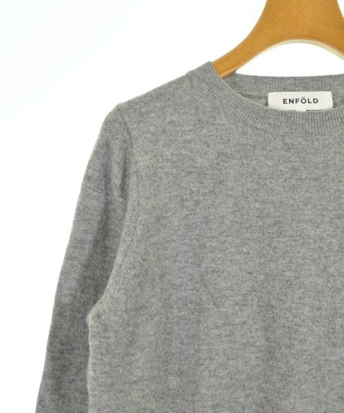 ENFOLD（エンフォルド）ニット・セーター グレー サイズ:38(M位) レディース/2200617998044