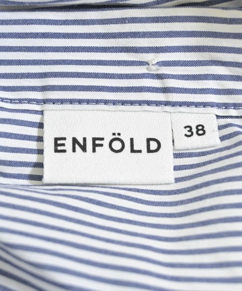 ENFOLD（エンフォルド）カジュアルシャツ 白 サイズ:38(M位) レディース/2200633099114