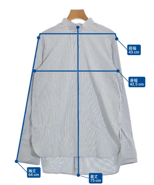 ENFOLD（エンフォルド）カジュアルシャツ 白 サイズ:38(M位) レディース/2200633099114