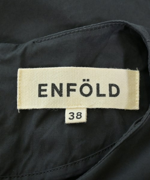 ENFOLD（エンフォルド）ワンピース 黒 サイズ:38(M位) レディース/2200633902025