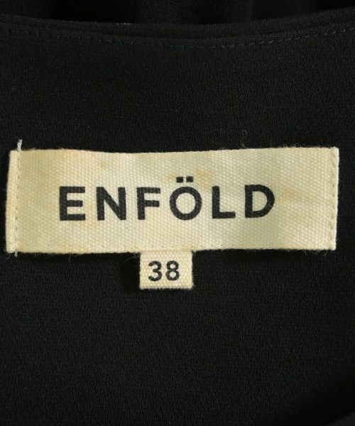 ENFOLD（エンフォルド）ワンピース 黒 サイズ:38(M位) レディース/2200633902032