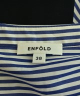 ENFOLD（エンフォルド）ブラウス 紺 サイズ:38(M位) レディース/2200590237383