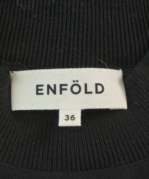 ENFOLD（エンフォルド）ワンピース 黒 サイズ:36(S位) レディース/2200607546026