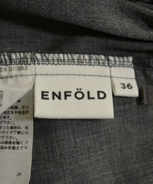 ENFOLD（エンフォルド）その他 グレー サイズ:36(S位) レディース/2200610489020