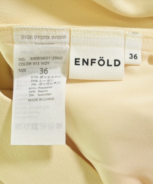 ENFOLD（エンフォルド）その他 黄 サイズ:36(S位) レディース/2200611340023