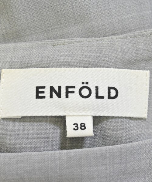 ENFOLD（エンフォルド）ロング・マキシ丈スカート グレー サイズ:38(M位) レディース/2200614230055