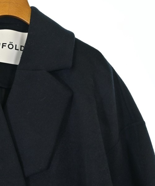 ENFOLD（エンフォルド）チェスターコート 紺 サイズ:38(M位) レディース/2200616589069