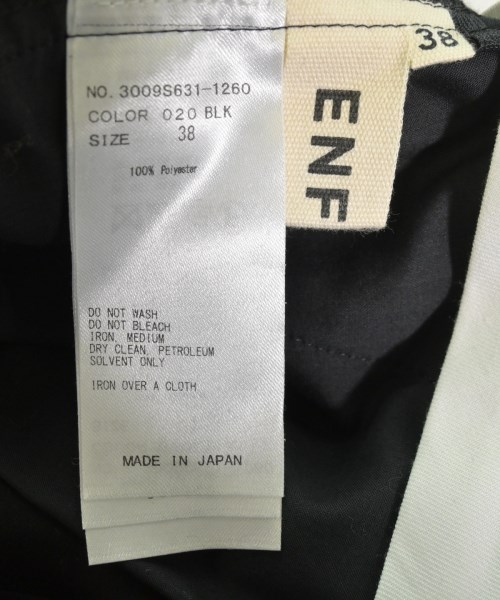 ENFOLD（エンフォルド）スラックス 黒 サイズ:38(M位) レディース/2200617805038