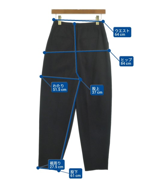 ENFOLD（エンフォルド）スラックス 黒 サイズ:38(M位) レディース/2200617805038