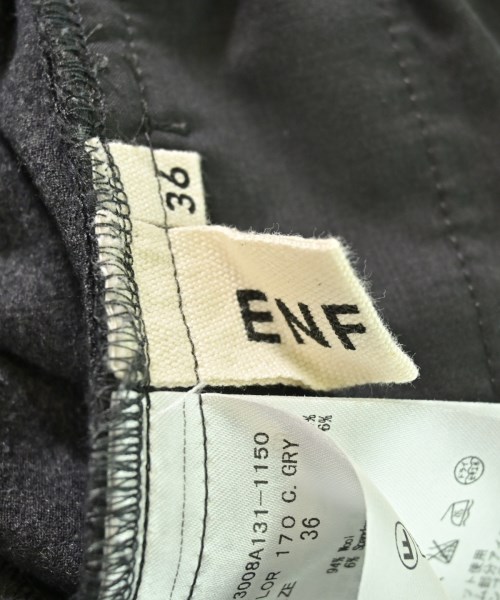 ENFOLD（エンフォルド）スラックス グレー サイズ:36(S位) レディース/2200618122097
