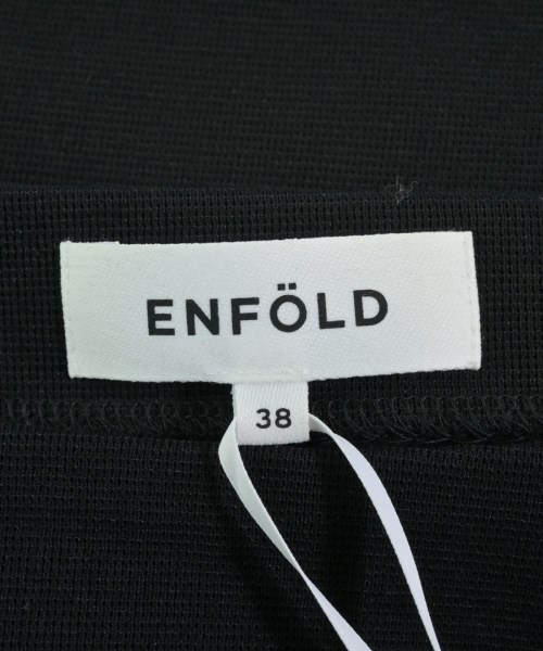 ENFOLD（エンフォルド）Tシャツ・カットソー 黒 サイズ:38(M位) レディース/2200618519033