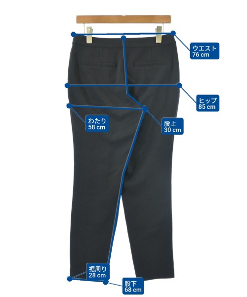 ENFOLD（エンフォルド）スラックス 黒 サイズ:40(M位) レディース/2200614039047