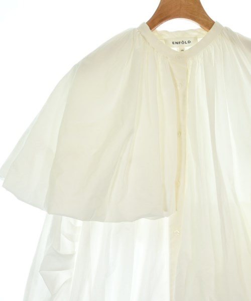 ENFOLD（エンフォルド）カジュアルシャツ 白 サイズ:38(M位) レディース/2200620200073
