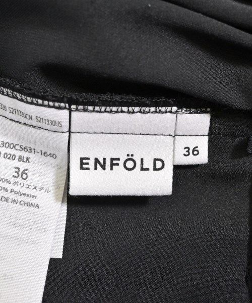 ENFOLD（エンフォルド）その他 黒 サイズ:36(S位) レディース/2200621044027