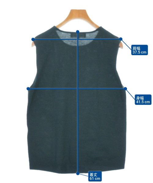 ENFOLD（エンフォルド）ベスト 緑 サイズ:38(M位) レディース/2200611020383