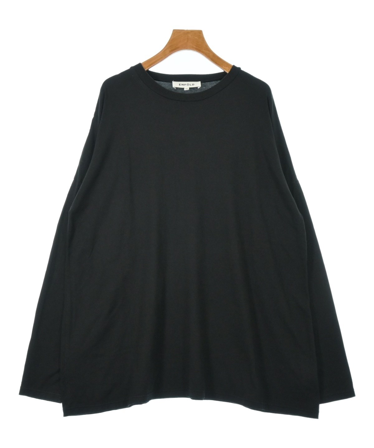 ENFOLD エンフォルド Tシャツ 黒 38 新品未使用タグ付き 定価3.6万 ENFOLD - 【美品】 ENFOLD / エンフォルド | WOVEN T-SHIRT T
