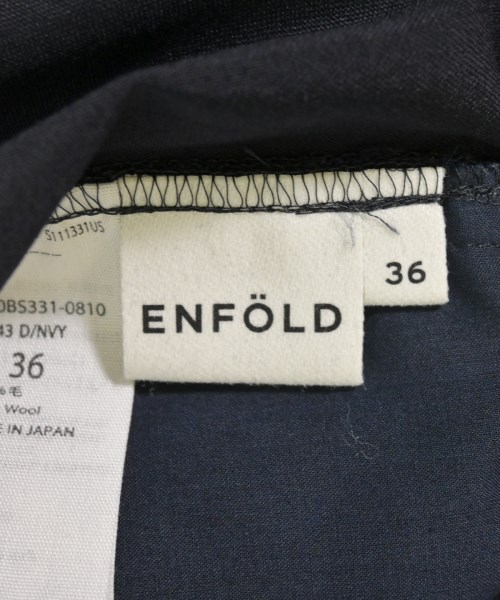 ENFOLD（エンフォルド）その他 紺 サイズ:36(S位) レディース/2200599947092