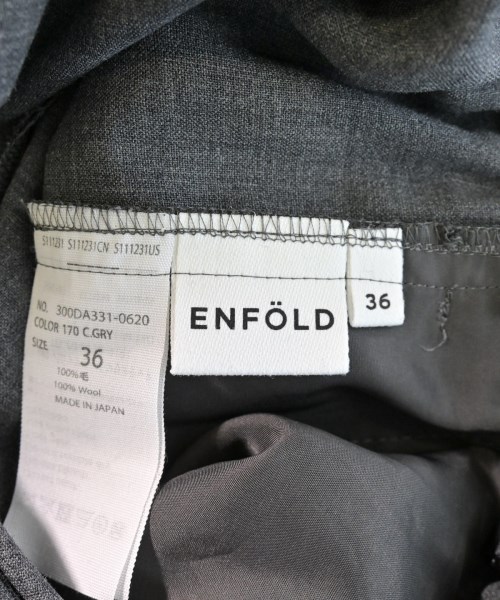 ENFOLD（エンフォルド）その他 グレー サイズ:36(S位) レディース/2200599947108