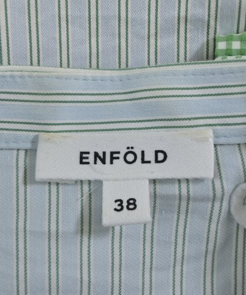 ENFOLD（エンフォルド）カジュアルシャツ 緑 サイズ:38(M位) レディース/2200605867031