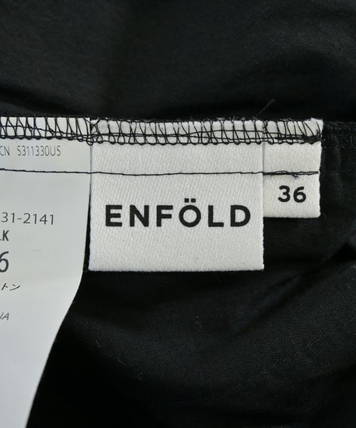 ENFOLD（エンフォルド）その他 黒 サイズ:36(S位) レディース/2200604145017