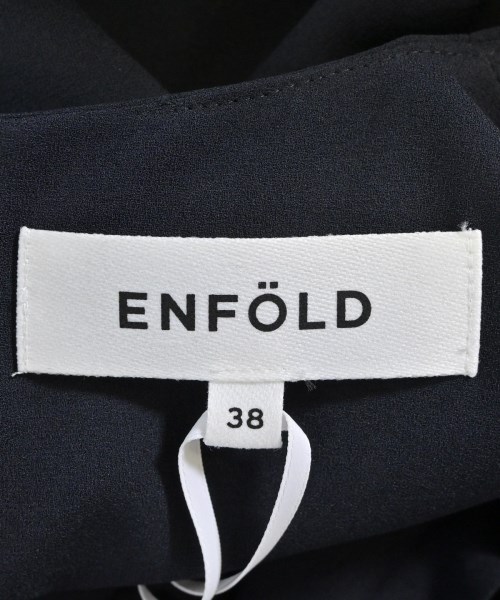 ENFOLD（エンフォルド）ワンピース 紺 サイズ:38(M位) レディース/2200606481021