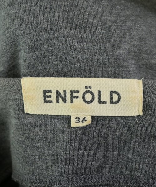 ENFOLD（エンフォルド）ワンピース グレー サイズ:36(S位) レディース/2200606606189