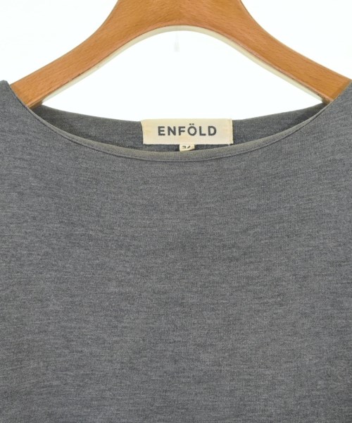 ENFOLD（エンフォルド）ワンピース グレー サイズ:36(S位) レディース/2200606606189