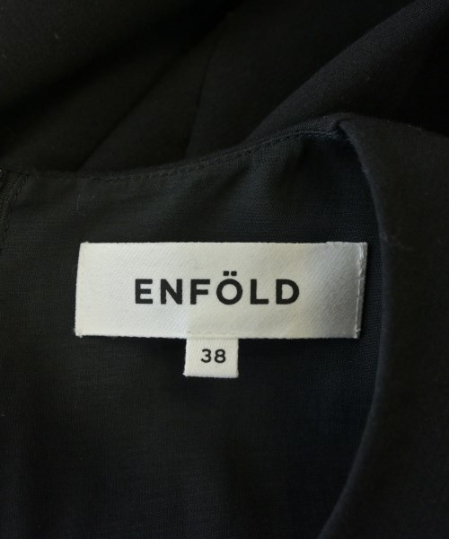 ENFOLD（エンフォルド）ブラウス 黒 サイズ:38(M位) レディース/2200606797016