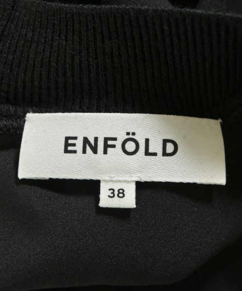 ENFOLD（エンフォルド）ブラウス 黒 サイズ:38(M位) レディース/2200608432076