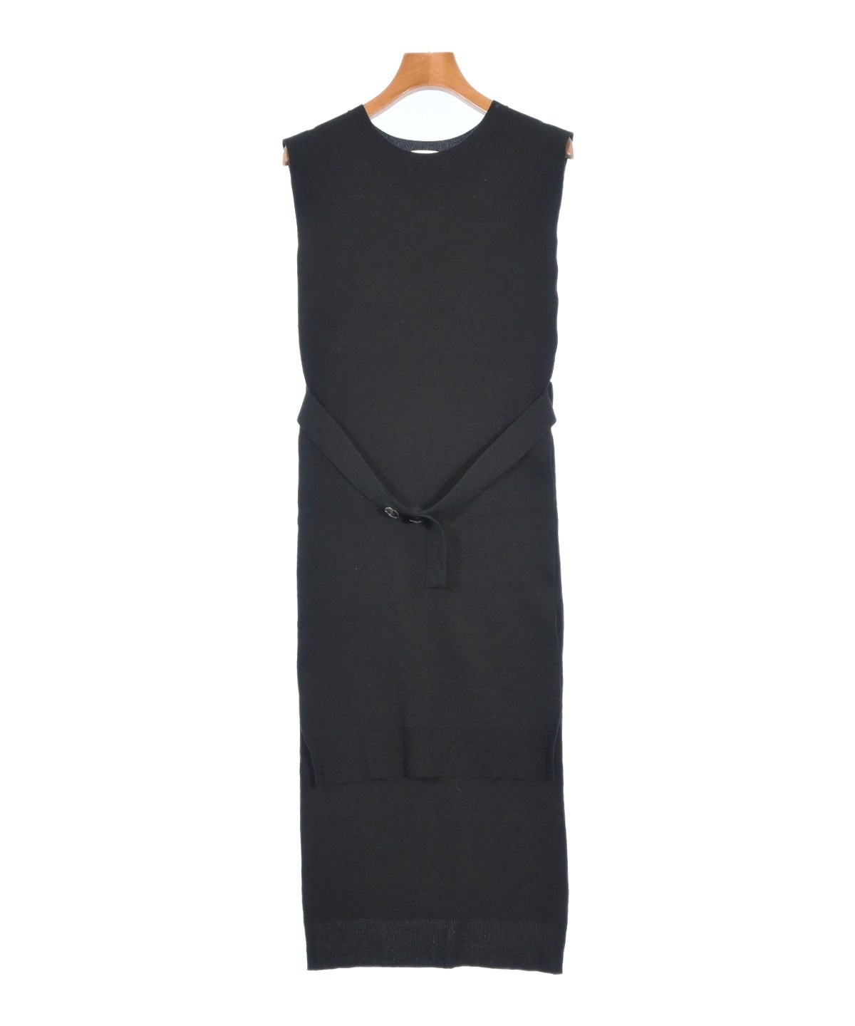 ENFOLD◆ニット・セーター(薄手)/38/ウール/BLK/300GA270-0720 ENFOLD(エンフォルド) / ニット・セーター(薄手)/38/ウール/NVY