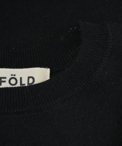 ENFOLD（エンフォルド）ニット・セーター 黒 サイズ:38(M位) レディース/2200672492051