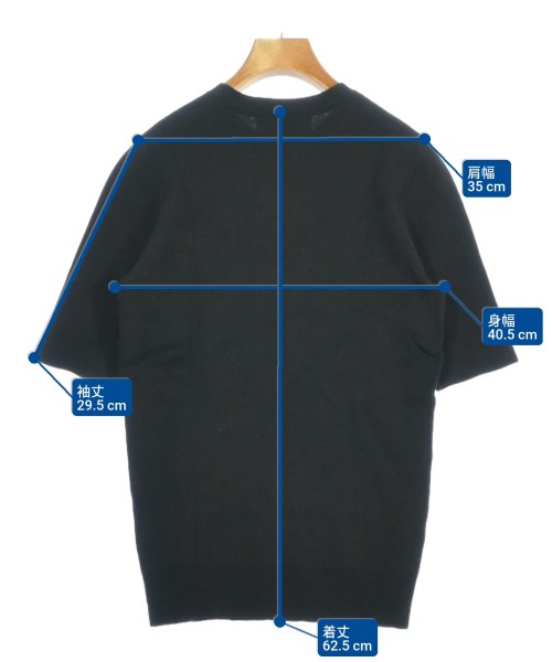 ENFOLD（エンフォルド）ニット・セーター 黒 サイズ:38(M位) レディース/2200672492051