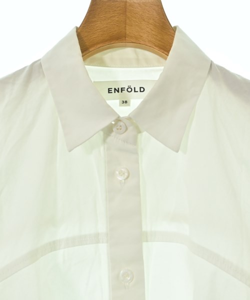 ENFOLD（エンフォルド）ブラウス 白 サイズ:38(M位) レディース/2200668992046