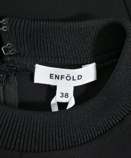 ENFOLD（エンフォルド）カジュアルシャツ 黒 サイズ:38(M位) レディース/2200670018284