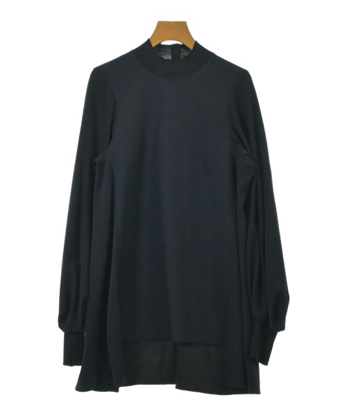 ENFOLD(エンフォルド)ブラウス 紺 サイズ:38(M位)/2200670940028