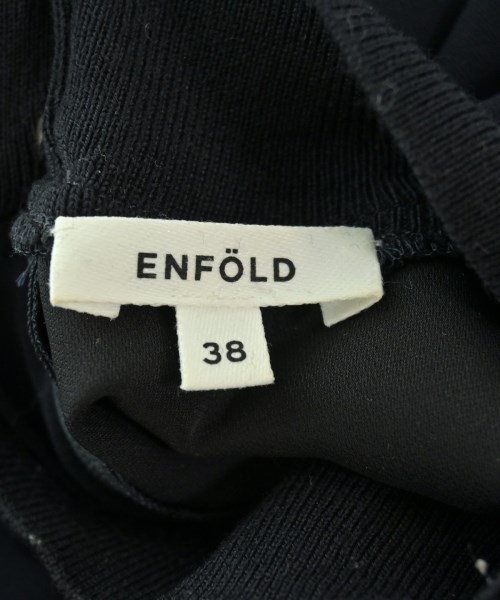 ENFOLD（エンフォルド）ブラウス 紺 サイズ:38(M位) レディース/2200670940028