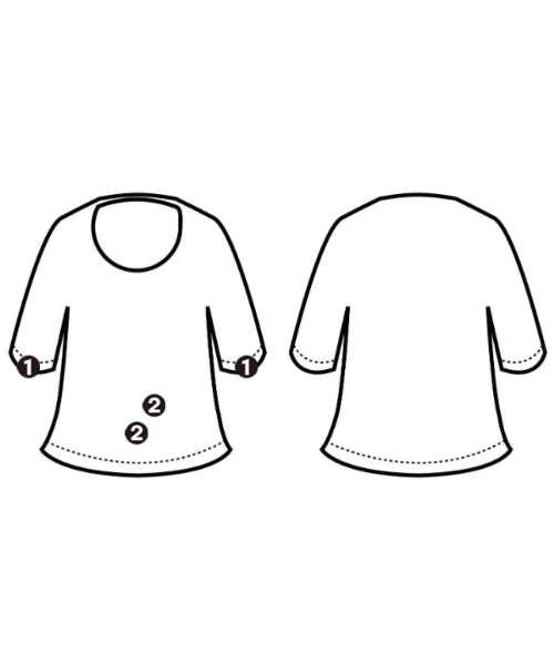 ENFOLD（エンフォルド）ニット・セーター 黒 サイズ:38(M位) レディース/2200674205024