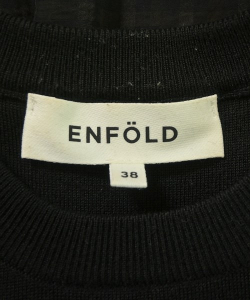 ENFOLD（エンフォルド）ニット・セーター 黒 サイズ:38(M位) レディース/2200674205024