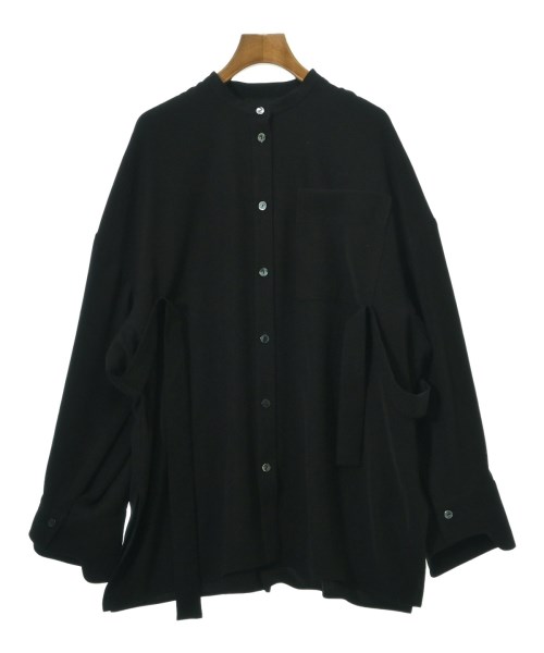 ENFOLD(エンフォルド)カジュアルシャツ 黒 サイズ:38(M位)/2200674394018