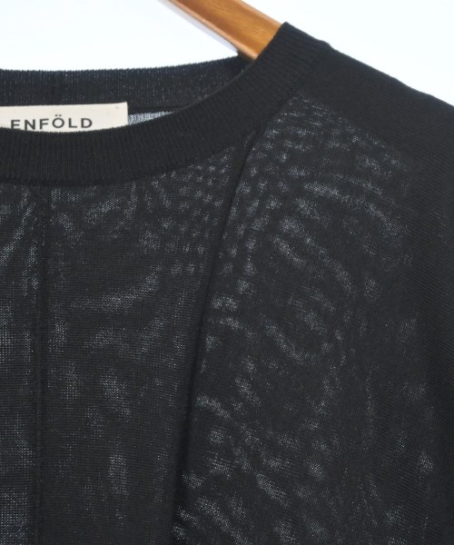ENFOLD（エンフォルド）ニット・セーター 黒 サイズ:38(M位) レディース/2200671682057